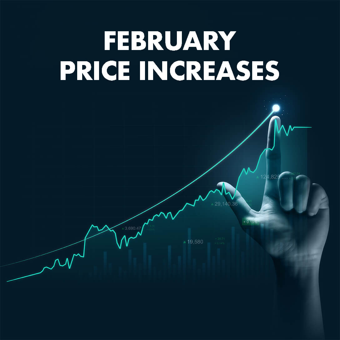 Price Increase Updates For February 2023